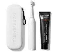 Wondersmile Sonic Toothbrush PRO - Test Winner 2025 - Electric Toothbrush in Set (Travel Care Bundle, All White Bundle)