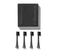 Wondersmile Toothbrush Heads (Hard, Ultimate Black, Pack of 4) - Brushes for Wondersmile Sonic Toothbrush