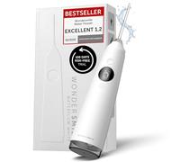 Wondersmile Water Flosser PRO Cordless - SmoothFlow Technology for Optimal Tooth & Gum Care - Interdental Cleaner with 4 Modes - Rechargeable Battery with up to 30 Days Running time (All White)