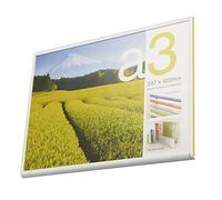 Wonderwall A3 Poster Sign Frame, Indoor Guidance Wayfinding System, Wall-mounted - Ideal for Healthcare, education & estates & facilities
