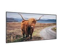 Wonderwall Air Art Smart infrared heater Cow 120x60cm 700W