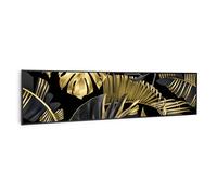 Wonderwall Air Art Smart Infrared Heating Black Flower 120x30cm 350W