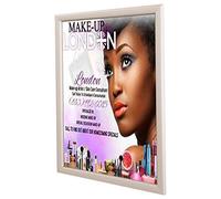 Wonderwall External Weatherproof Snap Poster Frame - Outdoor Tamperproof Noticeboard Display Poster Case Noticeboard- 7 Sizes to Choose from, incl. (A4)