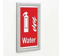 Wonderwall Fire Resistant Poster A1 Aluminium Frame, Message Display Sign Board, Easy Wall mounting - ideal for Office, School, Healthcare, Facilities