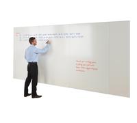 Wonderwall Modular Teaching wall, 90 x 60 cm, Dry-Wipe Whiteboard, Double-Sided with feint Grid on Reverse| - for Schools, Higher & Further Education, Offices & Industry