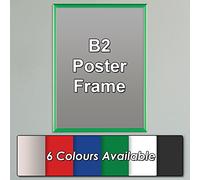 Wonderwall Snap Poster Frame 70 x 50cm, Green, Wall Mounted