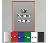 Wonderwall Snap Poster Frame 70 x 50cm, Red, Wall Mounted