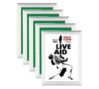 Wonderwall Snap Poster Frame A4, White, Wall Mounted