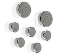 Wonderwall Super Strong Neodymium Magnets | Suitable for Glass Magnetic Boards Pack of 7 (5 x 16mm and 2 x 25mm)