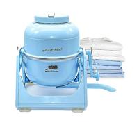 WonderWash Portable Washing Machine for Apartment & Tiny Spaces - Manual Hand Clothes Washer with Retro Design - Clean Laundry Anywhere with Our Countertop, Non-Electric, Small Washer - Blue