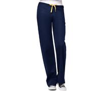 WonderWink 5006XNVY3XL Origins Unisex Papa Fit Seamless Drawstring Pant, Navy, Extended - 3X Large