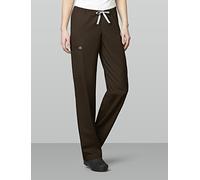 WonderWink 500SXCHOC2XS Wonder Work Unisex Drawstring Cargo Pant, Chocolate, Short Extended-2X Size