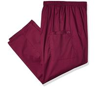 WonderWink 501AWINESM Wonder Work Women's Pull-On Cargo Pant, Wine, Standard-S Size