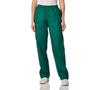 WonderWink 501PHUNTSMP Wonder Work Women's Pull-On Cargo Pant, Hunter Green, Petite-S Size