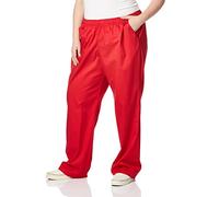 WonderWink 501PREDTSMP Wonder Work Women's Pull-On Cargo Pant, Red, Petite-S Size