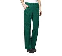 WonderWink 501XHUNT5XL Wonder Work Women's Pull-On Cargo Pant, Hunter Green, Extended-5XL Size