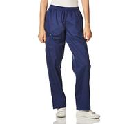 WonderWink 501XNAVY2XL Wonder Work Women's Pull-On Cargo Pant, Navy, Extended-2XL Size