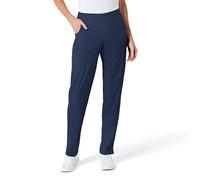 WonderWink 5155PXNAVY2PX W123 Women's Flat Front Double Cargo Pant, Navy, Petite Extended-2X Size