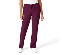 WonderWink 5255AWINEXS W123 Women's Drawstring Pant, Wine, Standard-XS Size