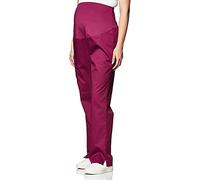 WonderWink 545AWINESM Wonder Work Women's Maternity Cargo Pant, Wine, Standard-S Size