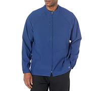 WonderWink Men's Zip-Front Warm-Up Jacket, Navy, 3XL