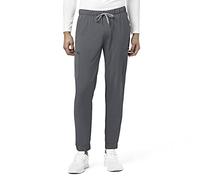 WonderWink Renew Men's Jogger Scrub Pant, Pewter, Medium