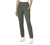 WonderWink Womens Renew Women's High Waist Power Pant, Olive, XS