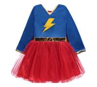 Wonderwoman Costume - 2 piece set Blue 5/6 years