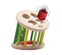Wonderworld Waggy Garden Wooden shape sorter develops hand-eye coordination