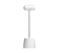 WondFans Long Handle Cat Massage Brush (WHITE)
