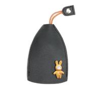 WondFans Luvtoo Cute Fruits PU Leather Key Bag (Black)