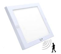 Wondlumi 18W Sensor LED Ceiling Lights Square Panel Lights 6000K