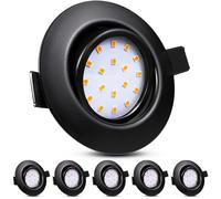 Wondlumi 6X 5W Recessed Ceiling Lights Ultra Slim Downlights Cool White