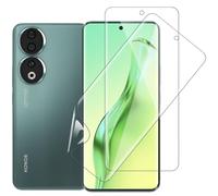 Wondoner Pack of 2 Protective Glass for Honor 90 Tempered Glass, Screen Protector for Honor 90 5G Protective Glass, Soft TPU HD Screen Protector Film, Anti-Scratch, Bubble-Free