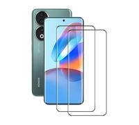 Wondoner Pack of 2 Screen Protectors for Honor 90 Tempered Glass, High Definition Film for Honor 90 5G Screen Protector Anti-Bubble Anti-Scratch Screen Protector