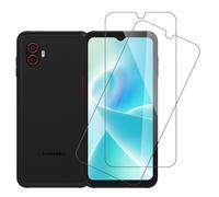 Wondoner Pack of 2 Screen Protectors for XCover 6 Pro Tempered Glass Screen Protector for Samsung Galaxy XCover 6 Pro 5G Protective Glass, 9H Hardness Tempered Glass, HD Screen Protector Film