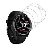 Wondoner Pack of 4 Screen Protectors for Garmin Venu 2 Screen Protector, Self-Healing Flexible TPU Film for Garmin Venu 2 Screen Protector, Anti-Dirt for Venu 2 Screen Protector Perfect Fit Protection