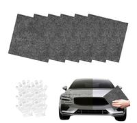 Wondora 6 Piece Nano Sparkle Cloth for car Scratches, Nanosparkle Cloth for car Scratches, Nanosparkle Cloth, With Disposable Gloves, Easy to Repair car Paint yo Remove Surface Wear and Water Damage