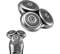 Wone Complete Replacement Shaver Head for Philips Norel*o Series 9000 Shaving Heads, Model SH98, Metal Wheel Buckle, Upgraded Double Precision Blades,Silver,Long Lasting Durability