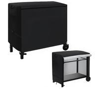 WONEWTH Outdoor Prep Table Cover (Black, 36"x24"x35")