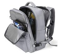 WONHOX Large Travel Backpack Carry on Flight Approved Laptop Work Business Backpack for Women Men Mochila de Viaje, A8-grey, XL, Xx-large