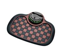 Woniyal 1 Pack Anti-Slip Car Dashboard Mat for BMW Mini Cooper R56 2006-2013 Multi-Functional Phone Holder with Parking Number Plate PVC Brown