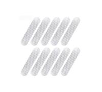 Woniyal 10 Pieces Motorcycle Helmet Reflective Stickers for FZ6 FAZER/S2 2004-2010, Safety Reflector Night Visibility Motorbike Decals Adhesive Kit,A