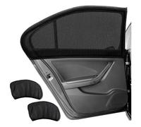 Woniyal 2 Pack Car Rear Window Sun Shades for BMW iX I20 I 2021-2024, Breathable Mesh Fit Side Window Covers, UV Ray & Heat Protection