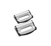 Woniyal 2 Pack Car Seatbelt Adjuster for Peugeot Expert Teepee 2007-2016,Neck Shoulder Positioner Comfort Protector Plastic Lock Strap Clamp Tensioner Clips,Grey
