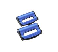 Woniyal 2 Pack Car Seatbelt Adjuster for Peugeot Expert Teepee 2007-2016,Neck Shoulder Positioner Comfort Protector Plastic Lock Strap Clamp Tensioner Clips,Blue