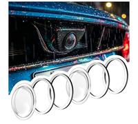 Woniyal 2 Pcs Camera Shield Suitable for Audi A1 GB 2018-2023, Lens Protective Cover Clear Optical Guard Automotive Exterior Anti Glare Trim