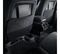 Woniyal 2 pcs Kick Mats Back Seat Protector for Klasse W247 GLA H247 GLB X247, Leather Seat Pad Rear Cover Protector Car Seat Back Anti Kick Mat,Black