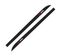 Woniyal 2 Pcs Side Skirt Stickers for Opel Astra Hatchback K B16 I 2015-2021, Carbon Fiber Decals Sporty Rocker Panel Protector Racing Stripe Body Decoration