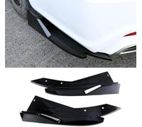Woniyal 2Pcs Car Rear Bumper Lip Spoiler for Bentley Continental GT 2004-2009, Car Back Splitters Diffuser Spoiler Winglets Side Skirt Extensions Scratch Protector Tuning
